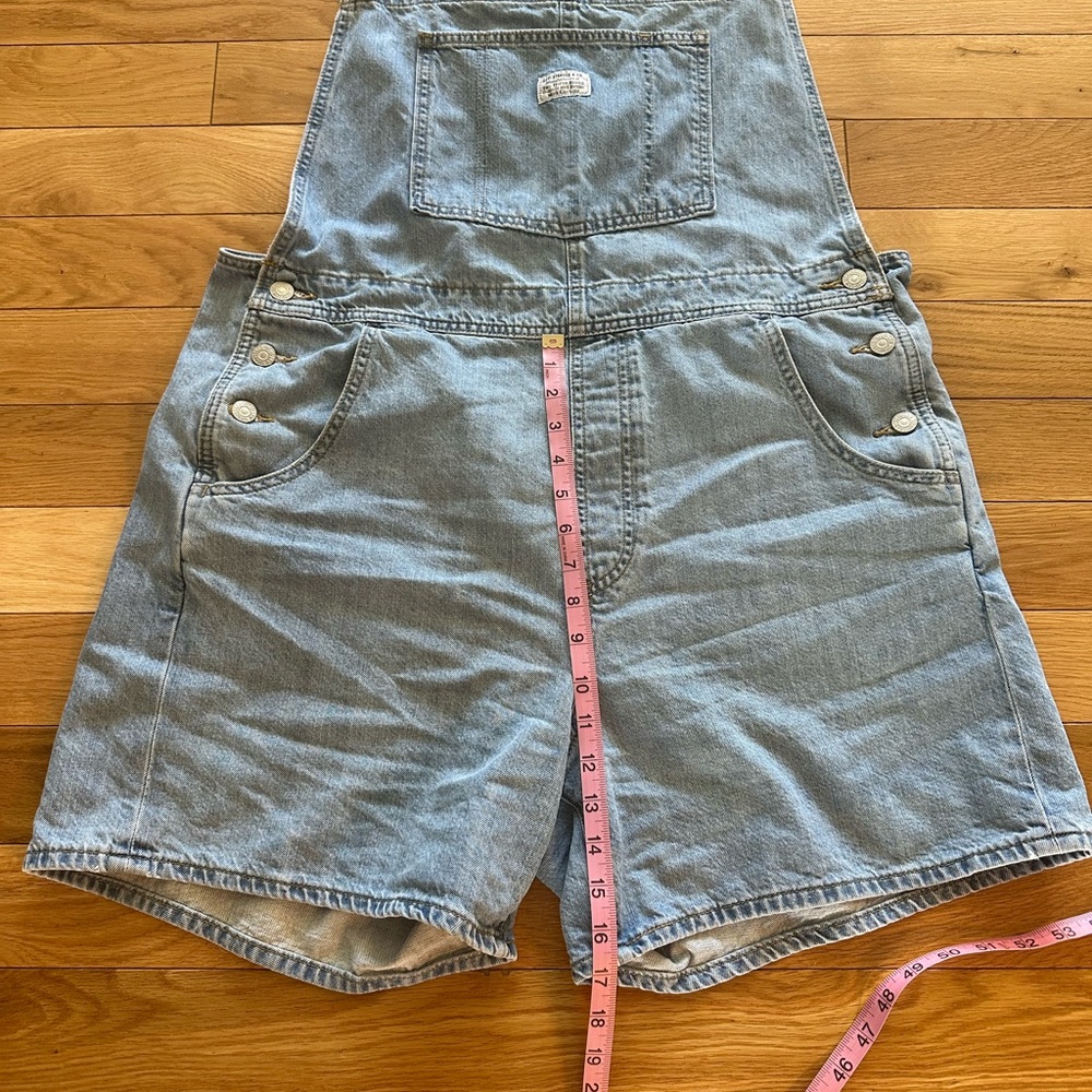 Levi’s Blue Denim Overalls - Picture 4 of 8